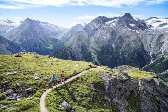 Self-Service Guesthouse Berggeist Saas Fee Eksteriør billede